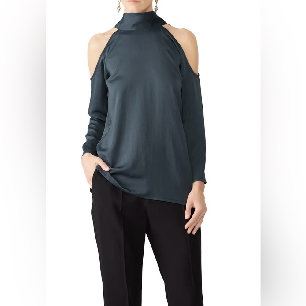 Slate & Willow Slate Cold Shoulder Blouse Size XS
